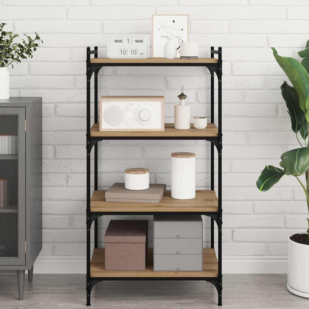 Regalbrett 4 pcs Braun 60 x 40 x 1,5 cm Holzwerkstoff