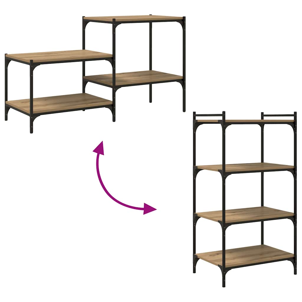 Regalbrett 4 pcs Braun 60 x 40 x 1,5 cm Holzwerkstoff