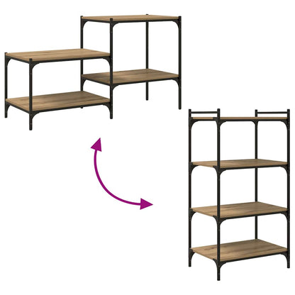 Regalbrett 4 pcs Braun 60 x 40 x 1,5 cm Holzwerkstoff