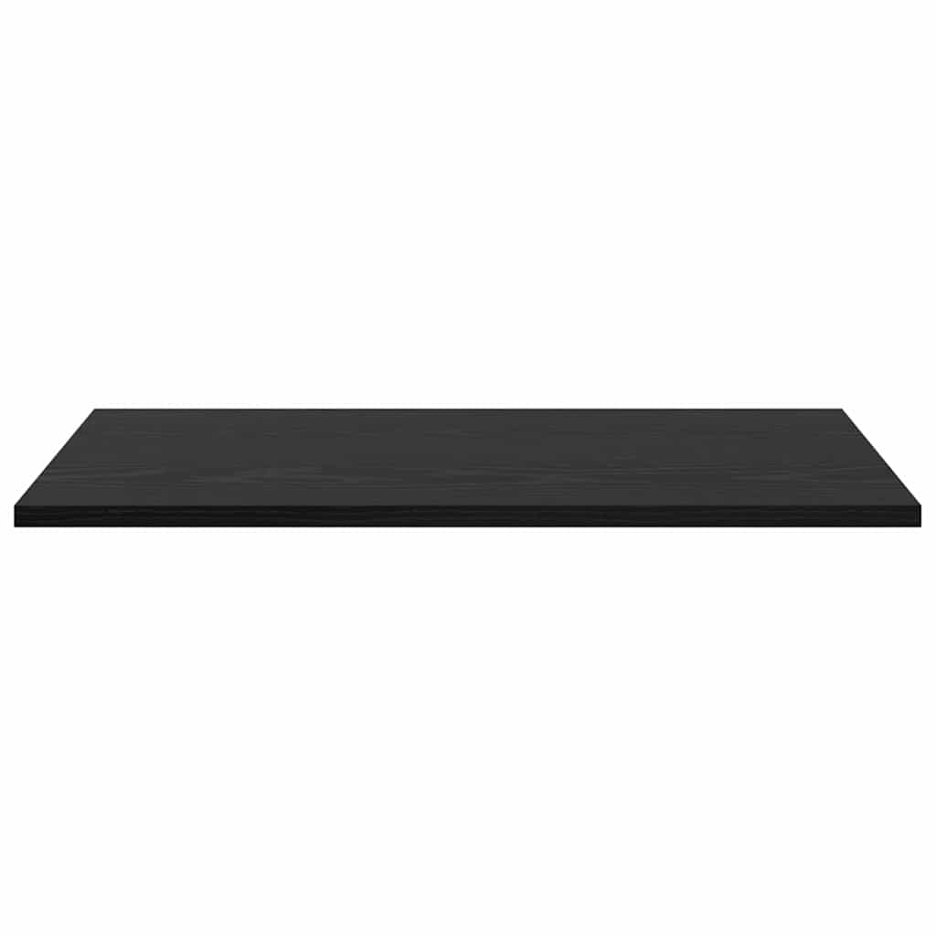 vidaXL Regalbrett 4 pcs Schwarz 60 x 40 x 1,5 cm Holzwerkstoff
