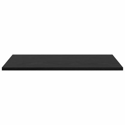 vidaXL Regalbrett 4 pcs Schwarz 60 x 40 x 1,5 cm Holzwerkstoff