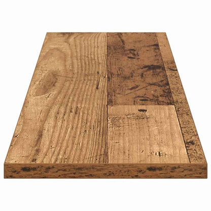 vidaXL Regalbrett 4 pcs Braun 80 x 20 x 1,5 cm Holzwerkstoff