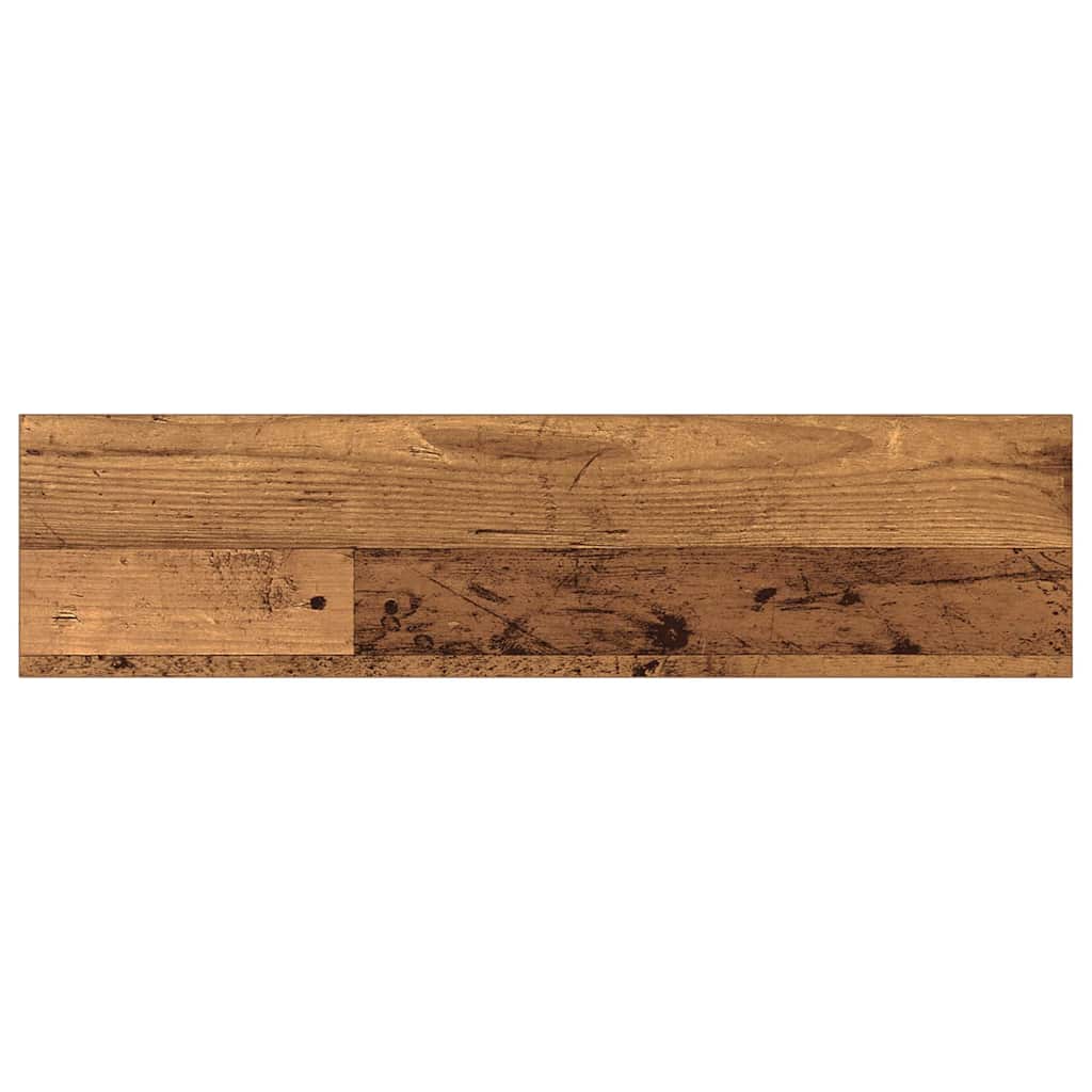 vidaXL Regalbrett 4 pcs Braun 80 x 20 x 1,5 cm Holzwerkstoff