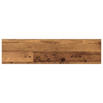 vidaXL Regalbrett 4 pcs Braun 80 x 20 x 1,5 cm Holzwerkstoff