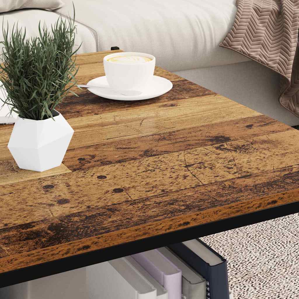 vidaXL Étagère murale 4 pcs Marron 80 x 40 x 1,5 cm Bois d'ingénierie
