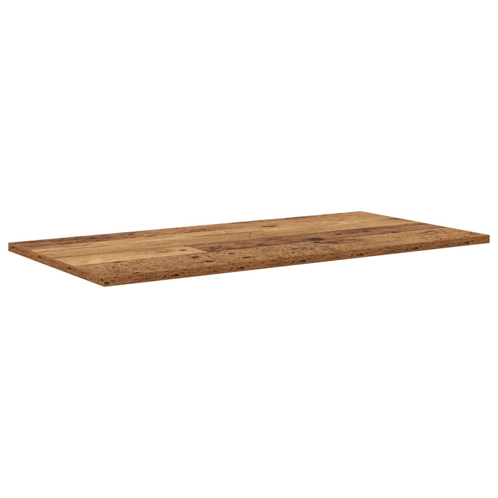 vidaXL Étagère murale 4 pcs Marron 80 x 40 x 1,5 cm Bois d'ingénierie