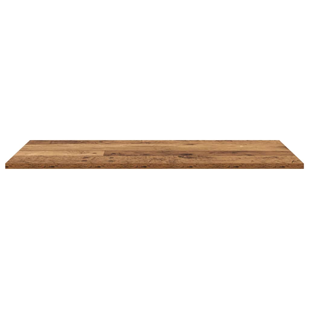 vidaXL Étagère murale 4 pcs Marron 80 x 40 x 1,5 cm Bois d'ingénierie
