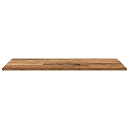 vidaXL Étagère murale 4 pcs Marron 80 x 40 x 1,5 cm Bois d'ingénierie
