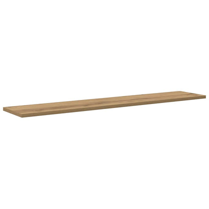 vidaXL Regalbrett 4 pcs Braun 100 x 20 x 1.5 cm Holzwerkstoff