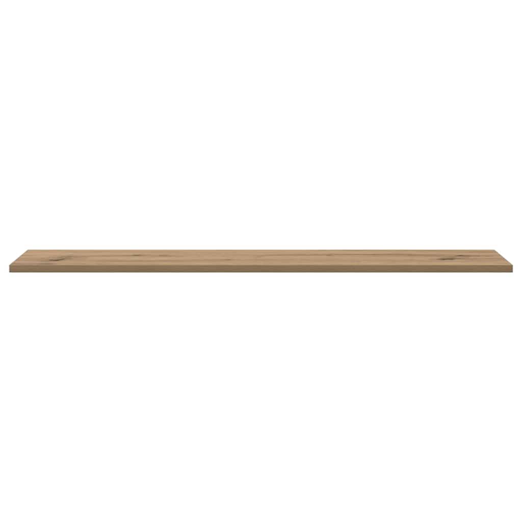 vidaXL Regalbrett 4 pcs Braun 100 x 20 x 1.5 cm Holzwerkstoff