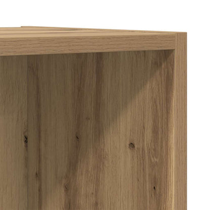 vidaXL Meuble TV chêne artisan 37 x 37 x 107 cm bois d'ingénierie