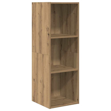 vidaXL Meuble TV chêne artisan 37 x 37 x 107 cm bois d'ingénierie