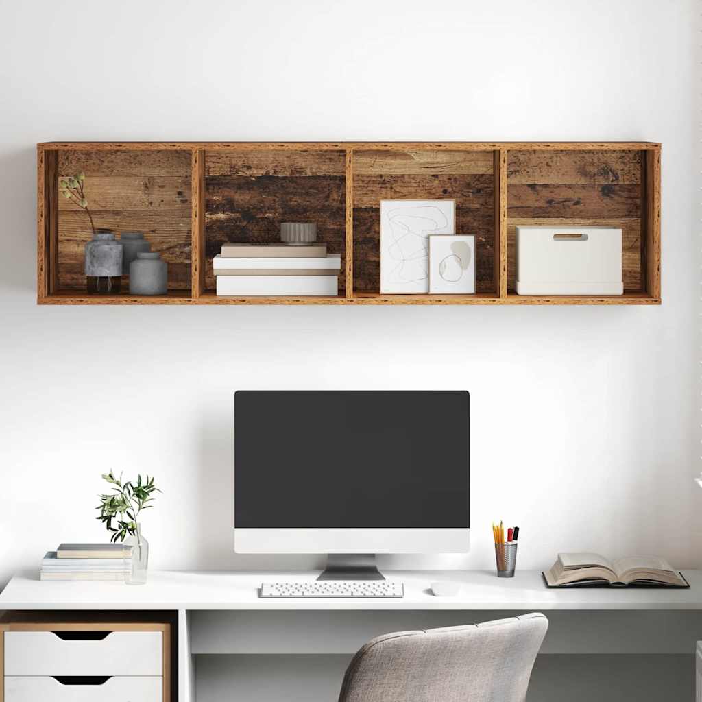 vidaXL Ensemble de meubles TV en bois recyclé 37 x 37 x 142,5 cm Bois d'ingénierie