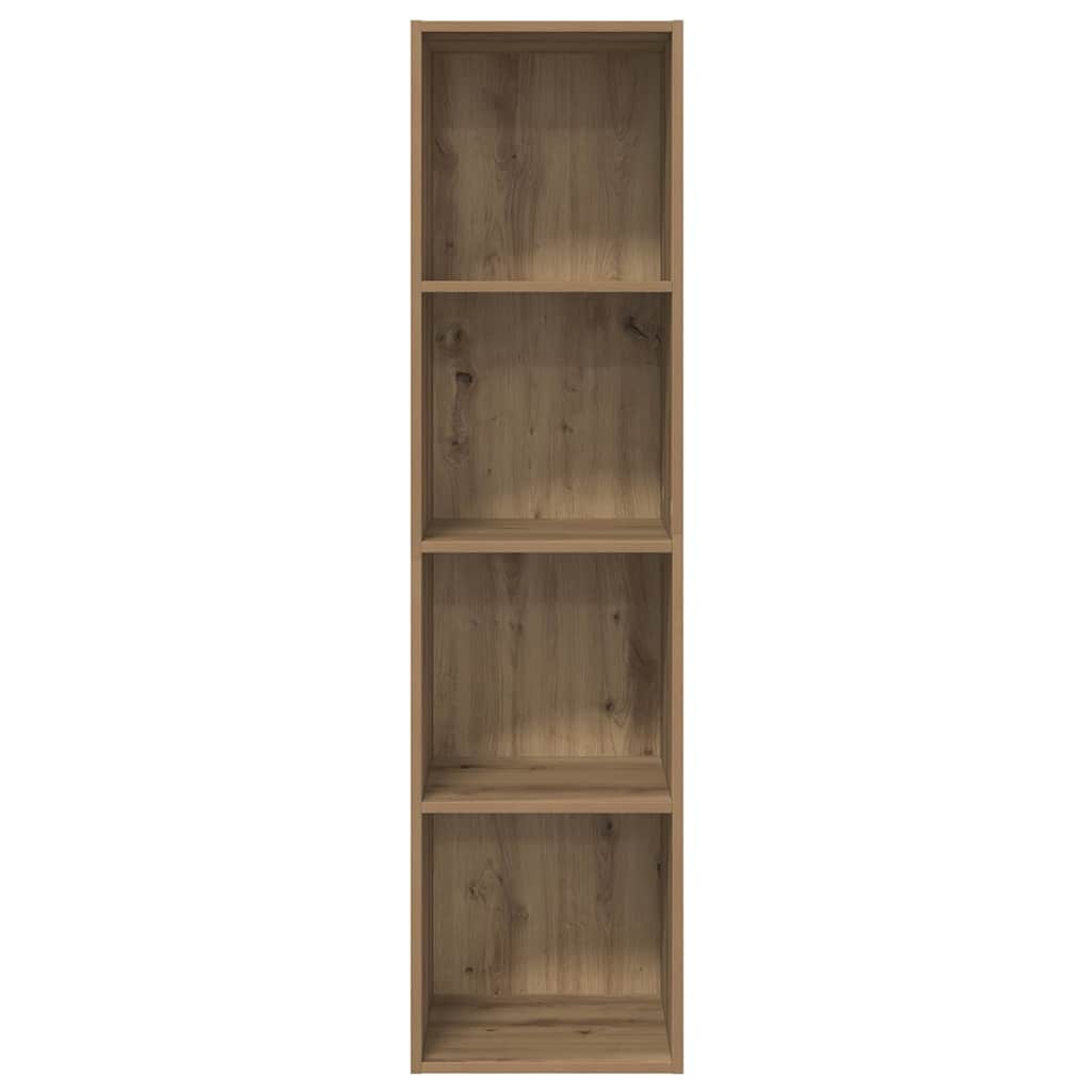 vidaXL Meuble TV, ensemble, chêne artisanal 37 x 37 x 142,5 cm, bois d'ingénierie