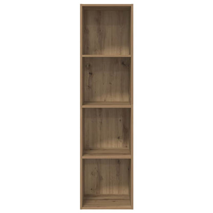 vidaXL Meuble TV, ensemble, chêne artisanal 37 x 37 x 142,5 cm, bois d'ingénierie