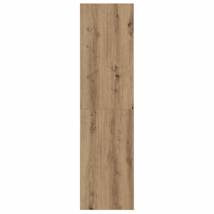 vidaXL Meuble TV, ensemble, chêne artisanal 37 x 37 x 142,5 cm, bois d'ingénierie