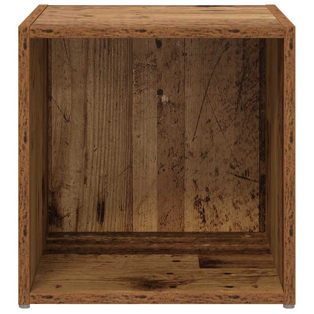vidaXL Meuble TV 2 pcs en bois de récupération 37 x 35 x 37,5 cm bois d'ingénierie