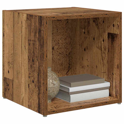 vidaXL Meuble TV 2 pcs en bois de récupération 37 x 35 x 37,5 cm bois d'ingénierie
