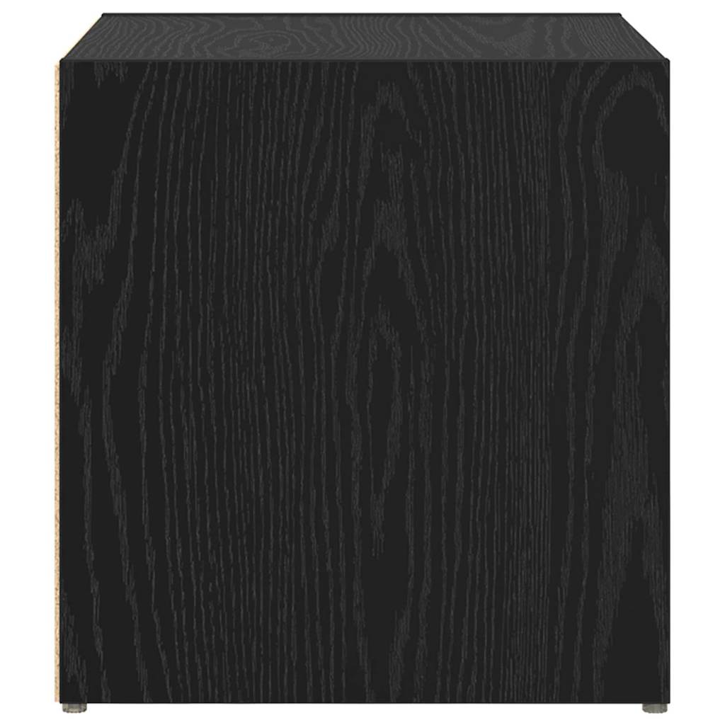 vidaXL TV-Schrankset 4 pcs Schwarz 37 x 35 x 37,5 cm Holzwerkstoff