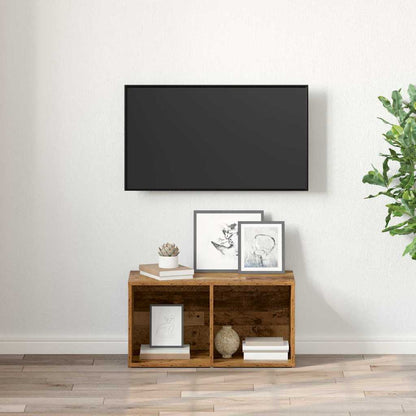 vidaXL TV-Schrankset Wandmontiert Braun 72 x 35 x 37 cm Holzwerkstoff