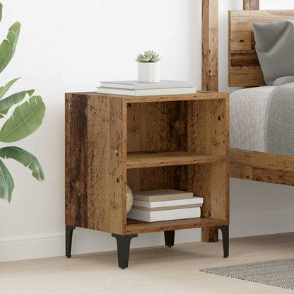 vidaXL Nachttisch Altholz 40 x 30 x 50 cm Holzwerkstoff