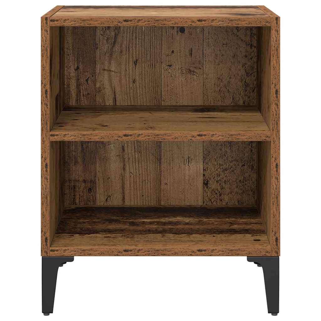 vidaXL Nachttisch Altholz 40 x 30 x 50 cm Holzwerkstoff