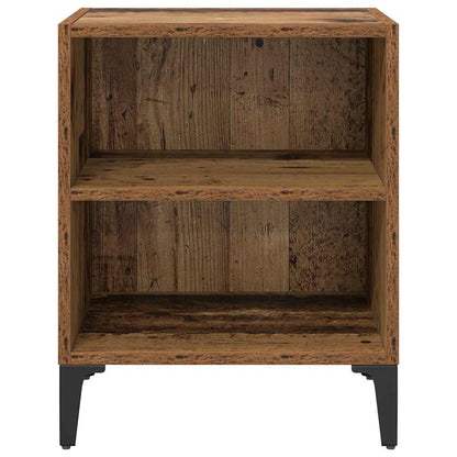 vidaXL Nachttisch Altholz 40 x 30 x 50 cm Holzwerkstoff