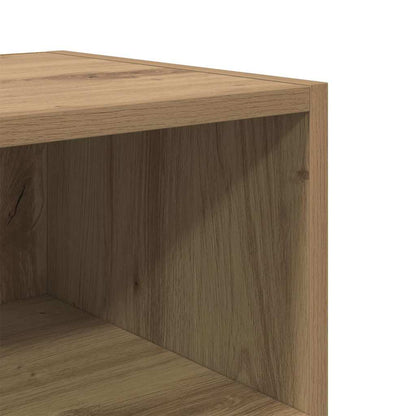 vidaXL Nachttisch 2 pcs Artisan-Eiche 40 x 30 x 50 cm Holzwerkstoff