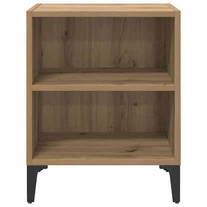 vidaXL Nachttisch 2 pcs Artisan-Eiche 40 x 30 x 50 cm Holzwerkstoff