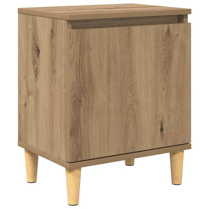 vidaXL Nachttisch Artisan-Eiche 40 x 30 x 50 cm Holzwerkstoff