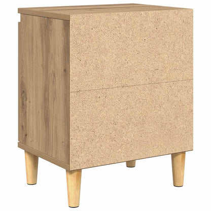 vidaXL Nachttisch Artisan-Eiche 40 x 30 x 50 cm Holzwerkstoff