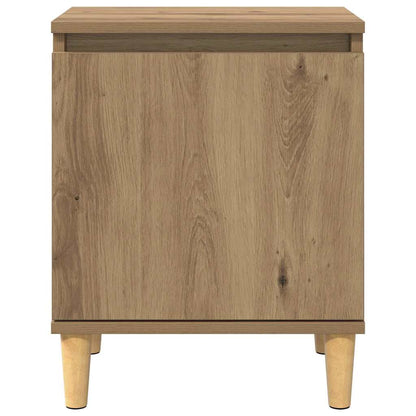 vidaXL Nachttisch Artisan-Eiche 40 x 30 x 50 cm Holzwerkstoff