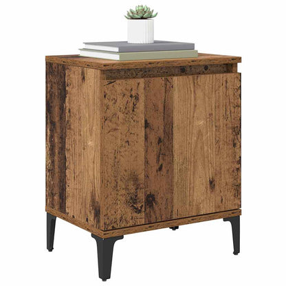 vidaXL Nachttisch Altholz 40 x 30 x 50 cm Holzwerkstoff