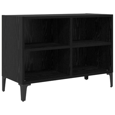 vidaXL TV-Schrankset Schwarz 69,5 x 30 x 50 cm Holzwerkstoff
