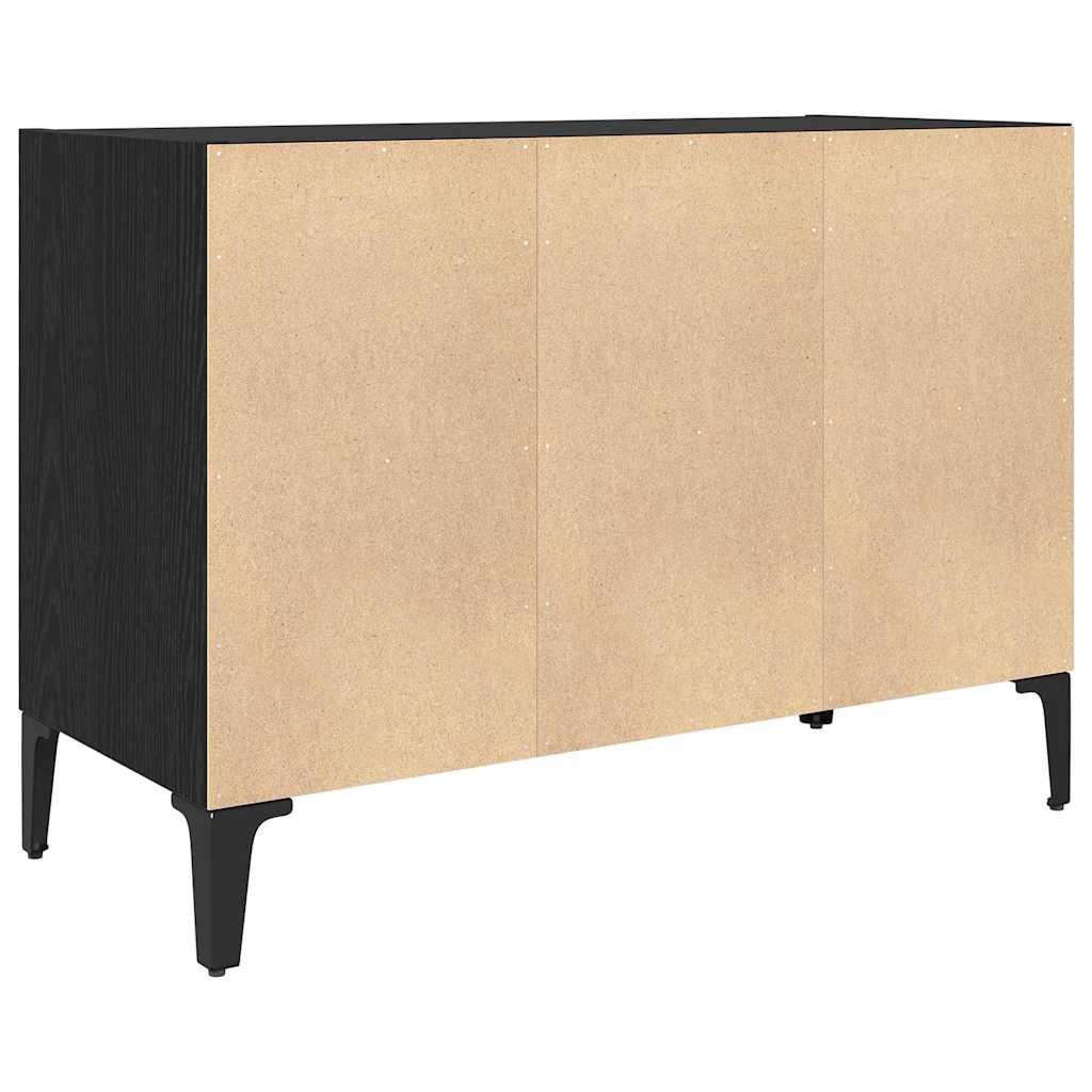 vidaXL TV-Schrankset Schwarz 69,5 x 30 x 50 cm Holzwerkstoff