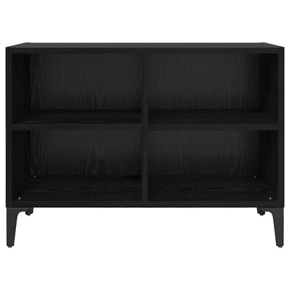 vidaXL TV-Schrankset Schwarz 69,5 x 30 x 50 cm Holzwerkstoff