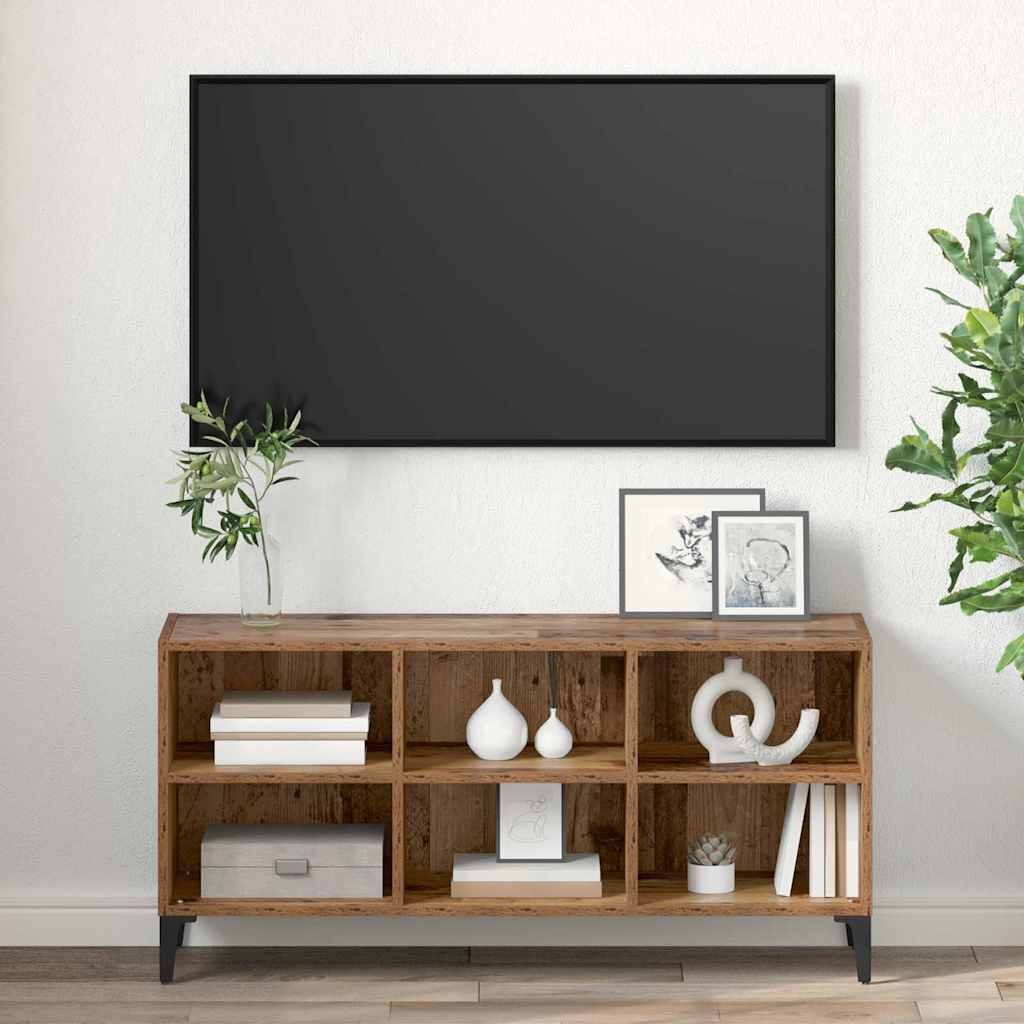 vidaXL TV-Schrankset Braun 103,5 x 30 x 50 cm Holzwerkstoff