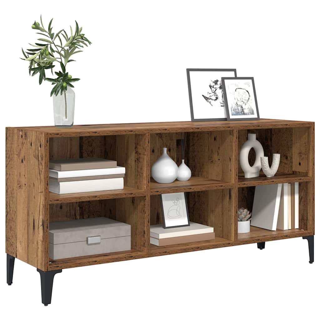 vidaXL TV-Schrankset Braun 103,5 x 30 x 50 cm Holzwerkstoff