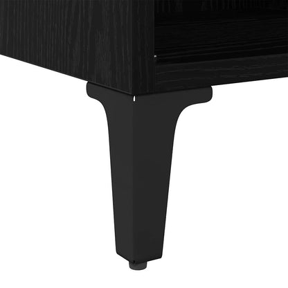 vidaXL TV-Schrankset Schwarz 103,5 x 30 x 50 cm Holzwerkstoff