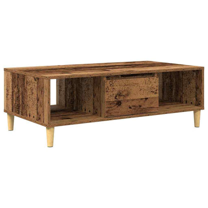 Couchtisch Altholz 102 x 55 x 35 cm Holzwerkstoff