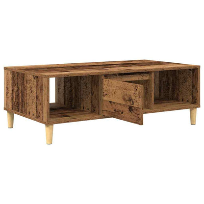 Couchtisch Altholz 102 x 55 x 35 cm Holzwerkstoff