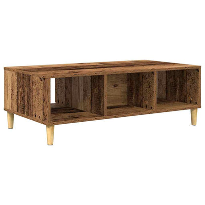 Couchtisch Altholz 102 x 55 x 35 cm Holzwerkstoff