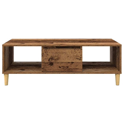 Couchtisch Altholz 102 x 55 x 35 cm Holzwerkstoff