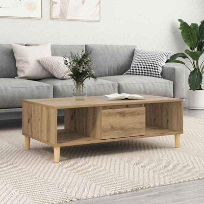 Couchtisch Artisan-Eiche 102 x 55 x 35 cm Holzwerkstoff
