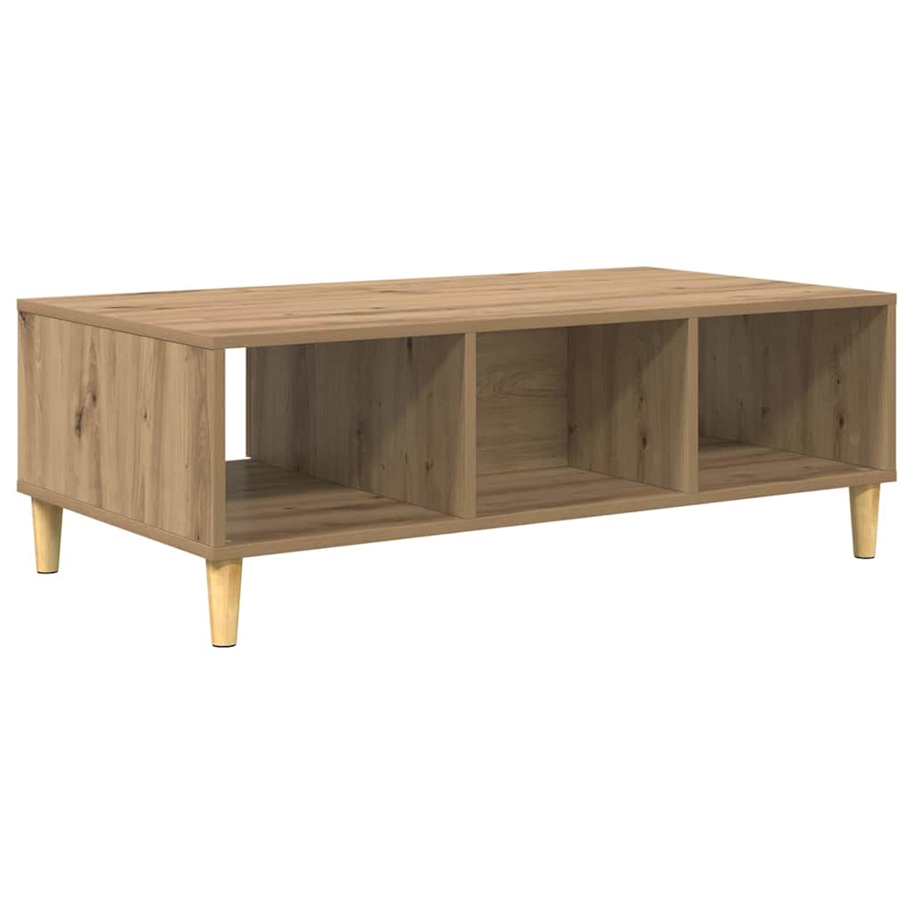 Couchtisch Artisan-Eiche 102 x 55 x 35 cm Holzwerkstoff