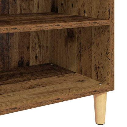 vidaXL Commode en bois de récupération 57 x 35 x 89,5 cm Bois d'ingénierie
