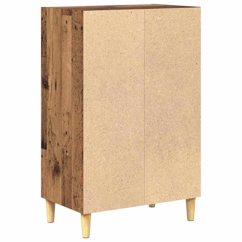 vidaXL Commode en bois de récupération 57 x 35 x 89,5 cm Bois d'ingénierie
