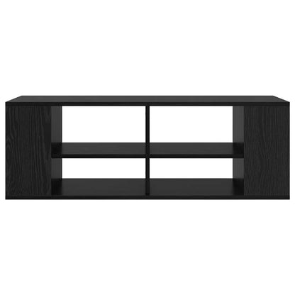 vidaXL TV-Schrankset Schwarz Eichen-Optik 102 x 35 x 35 cm