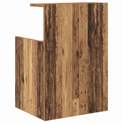 Nachttisch Altholz 40 x 35 x 60 cm Holzwerkstoff