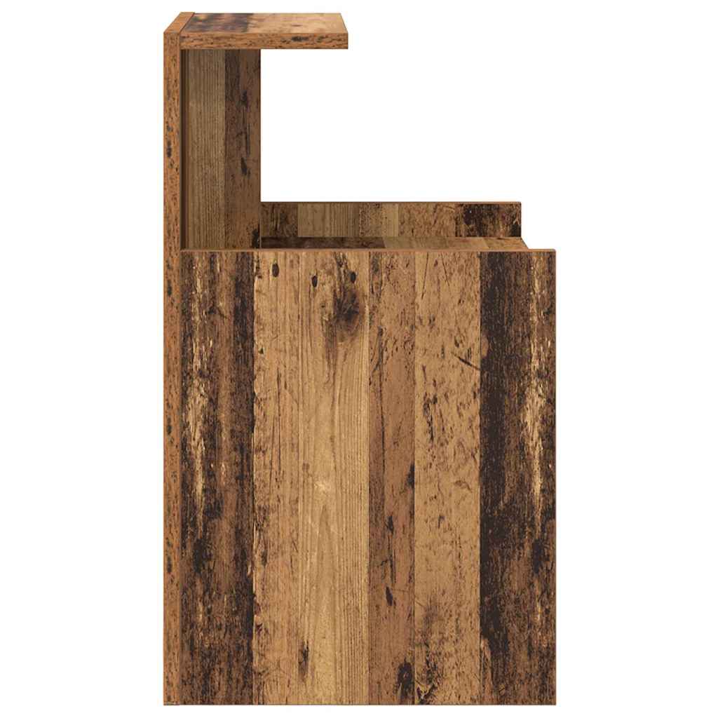 Nachttisch Altholz 40 x 35 x 60 cm Holzwerkstoff